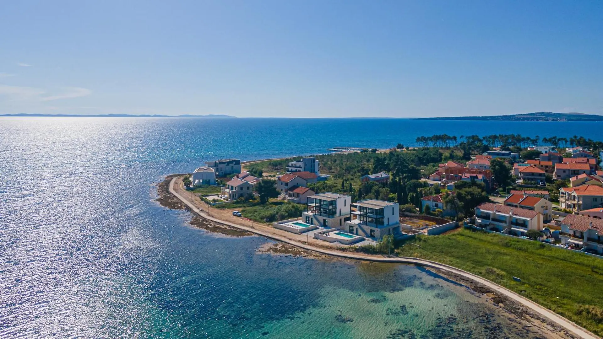Seafront Villa Serena With Pool And Seaview Privlaka   Privlaka (Zadar)