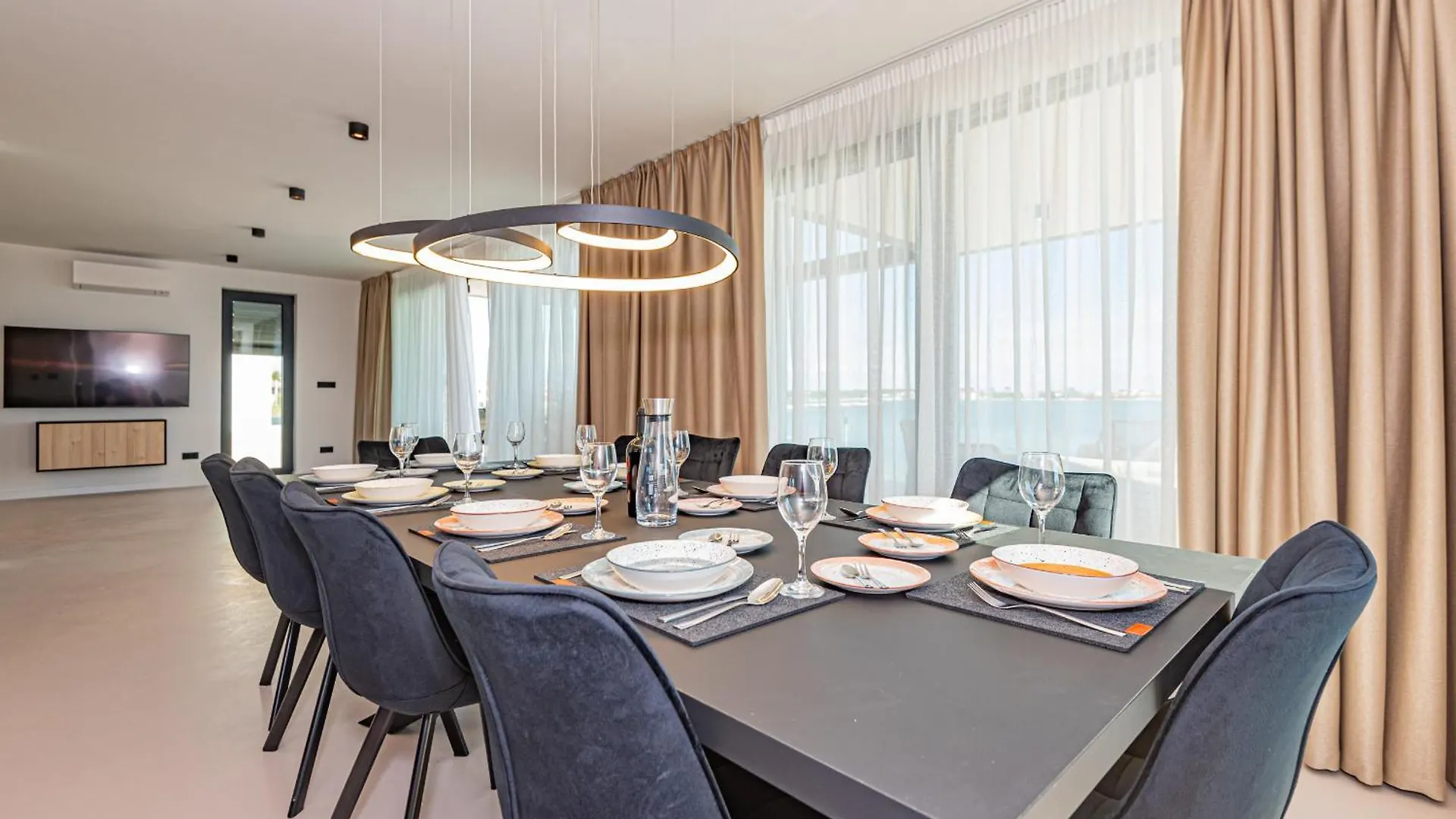 Seafront Villa Serena With Pool And Seaview Privlaka